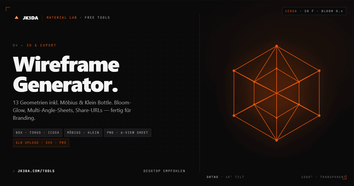 Wireframe Generator Preview