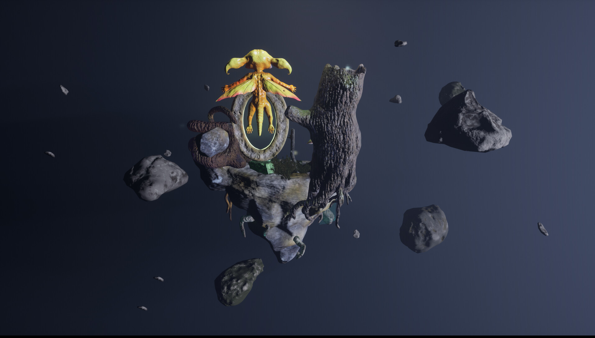 Imp – Rückansicht