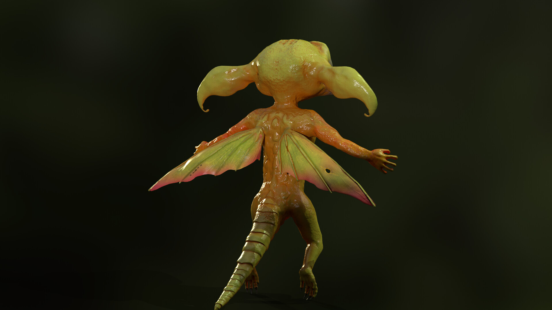 Imp – Rückenansicht (Detail)